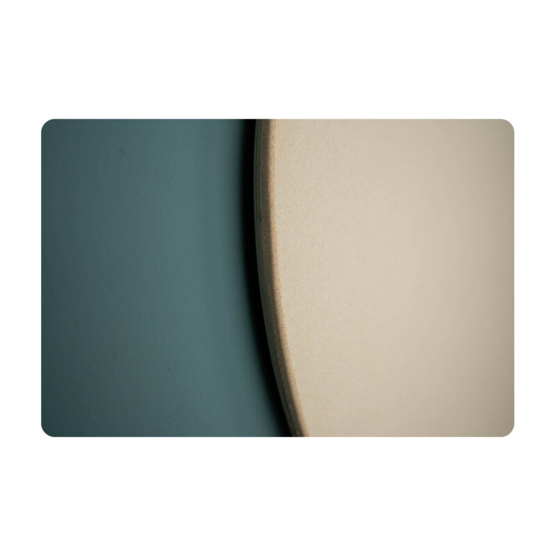 Randlose Pinnwand Detailfoto, Farbe Austernschale
